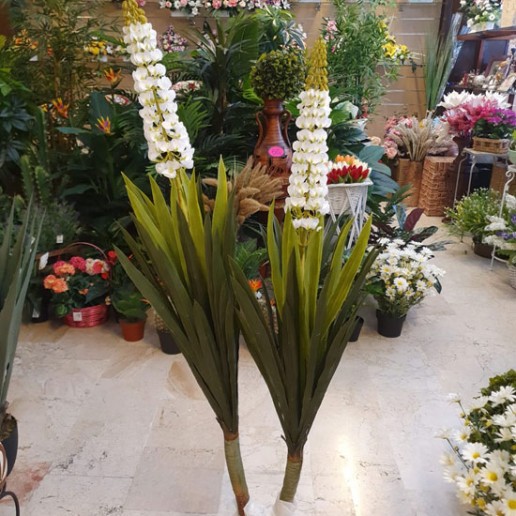 yuca artificial con flor para envío a domicilio