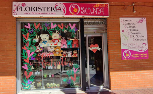 Servicio de env&iacute;o de flores en Granada especial San Valent&iacute;n